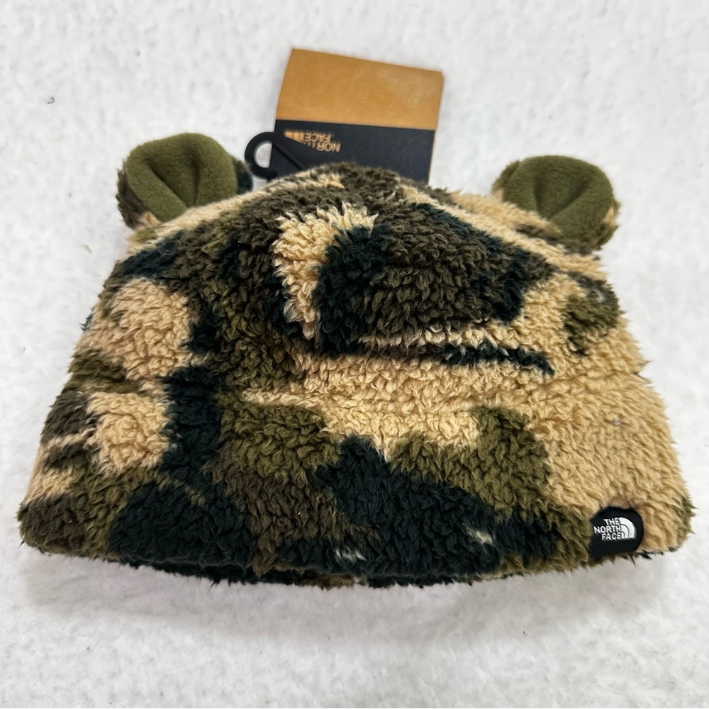 Baby Sherpa North Face Beanie Hat - Picture 4 of 13